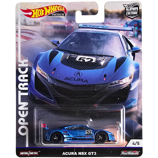 Hot Wheels Premium (Open Track) - Acura NSX GT3