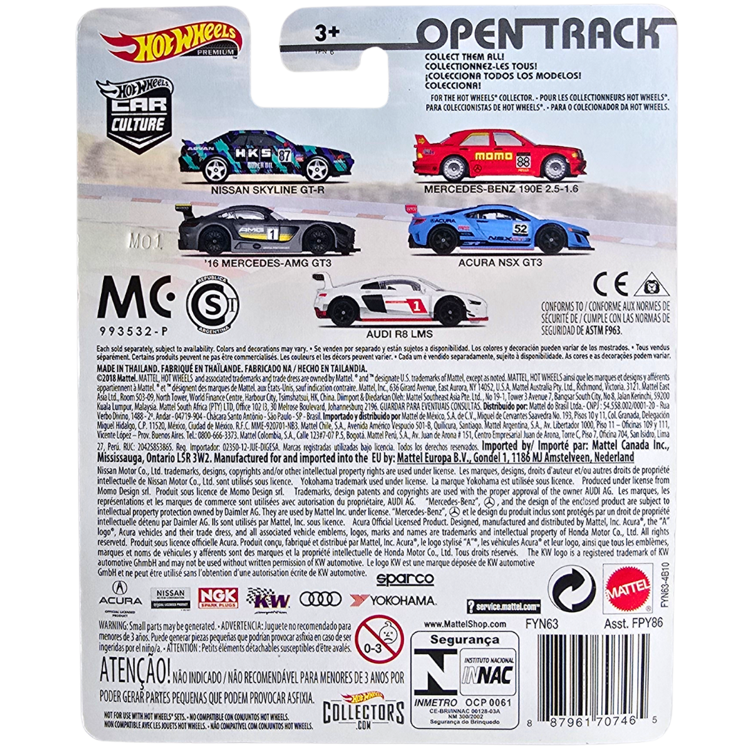 Hot Wheels Premium (Open Track) - Acura NSX GT3