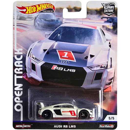 Hot Wheels Premium (Open Track) - Audi R8 LMS