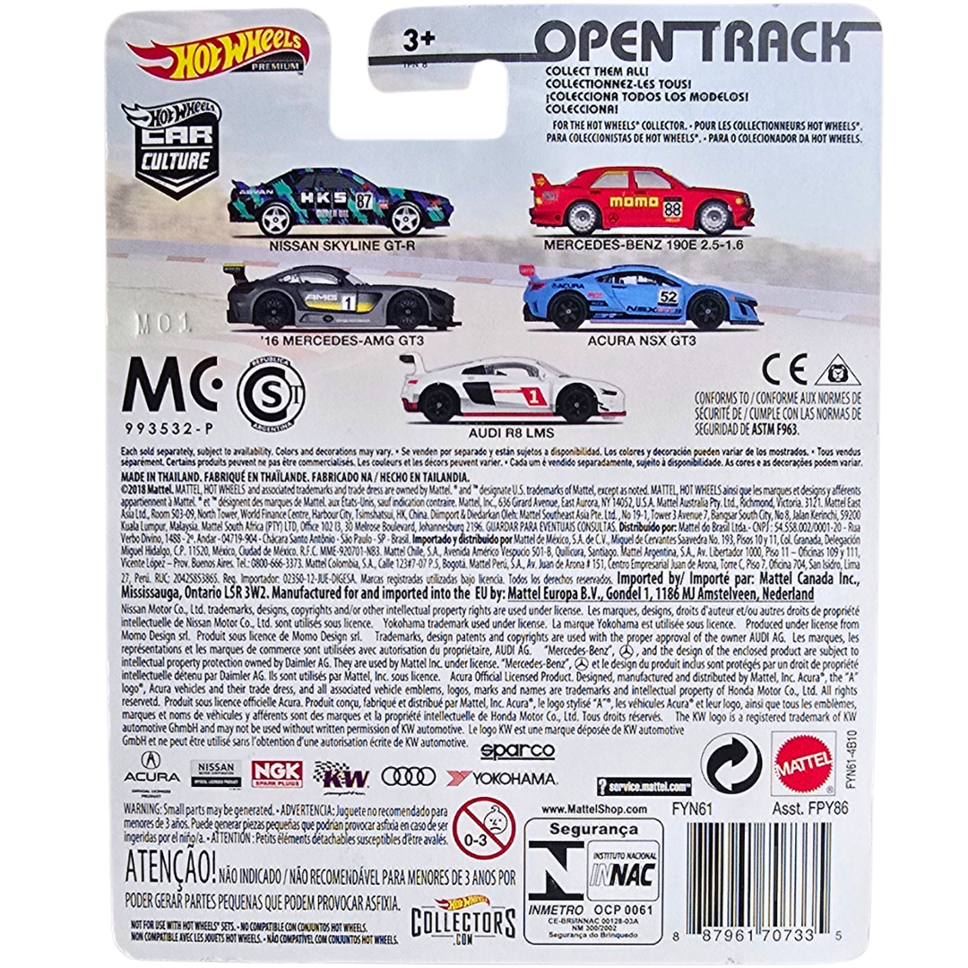 Hot Wheels Premium (Open Track) - Mercedes-Benz 190E 2.5-1.6