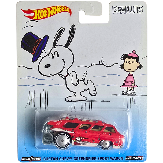 Hot Wheels Premium (Peanuts) - Custom Chevy Greenbrier Sport Wagon