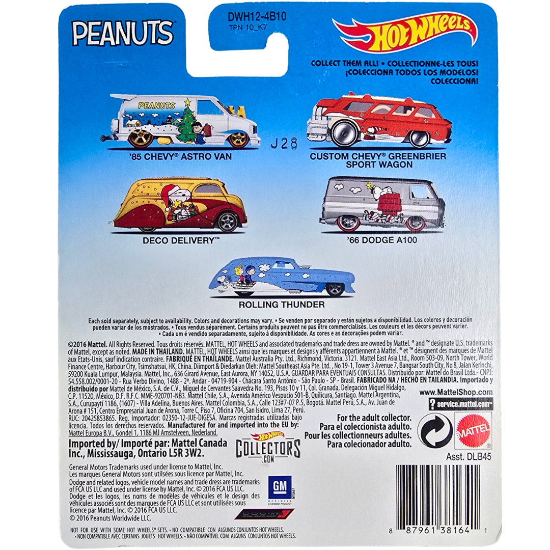 Hot Wheels Premium (Peanuts) - Rolling Thunder