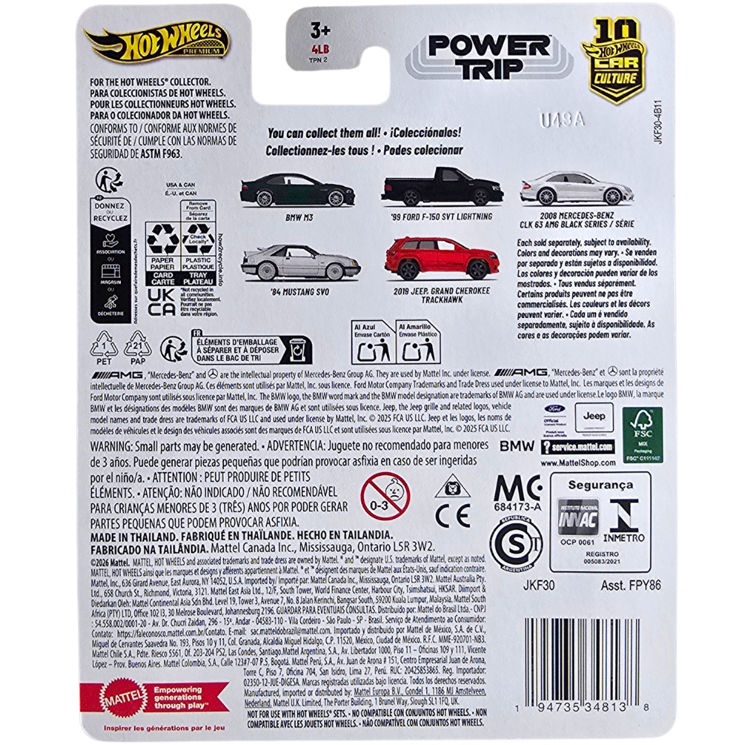 Hot Wheels Premium (Power Trip) - BMW M3