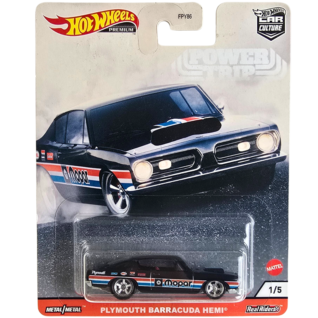 Hot Wheels Premium (Power Trip) - Plymouth Barracuda Hemi