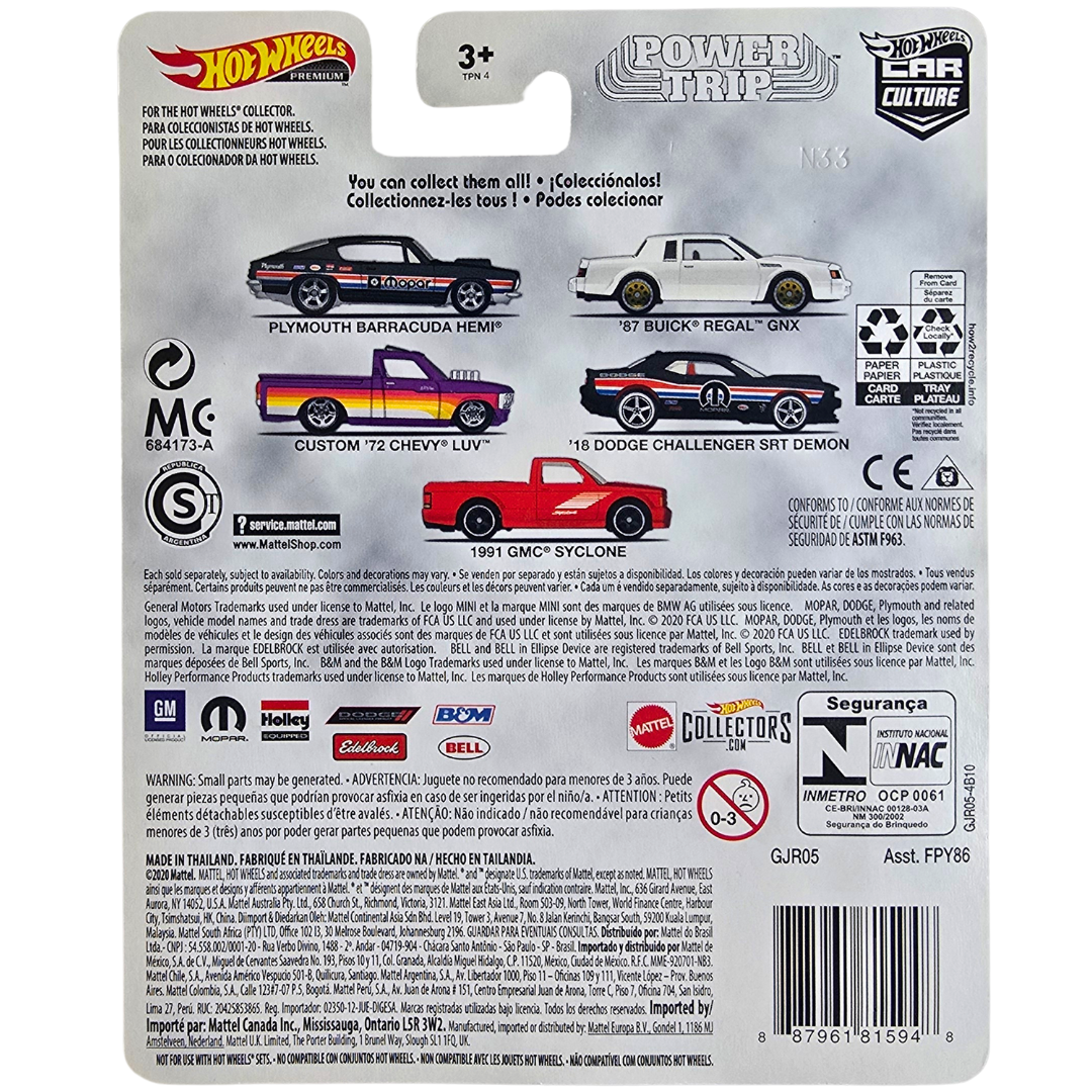Hot Wheels Premium (Power Trip) - Plymouth Barracuda Hemi