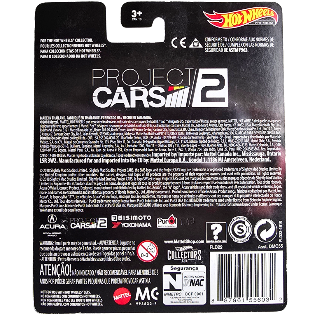 Hot Wheels Premium (Project Cars 2) - Acura NSX GT3