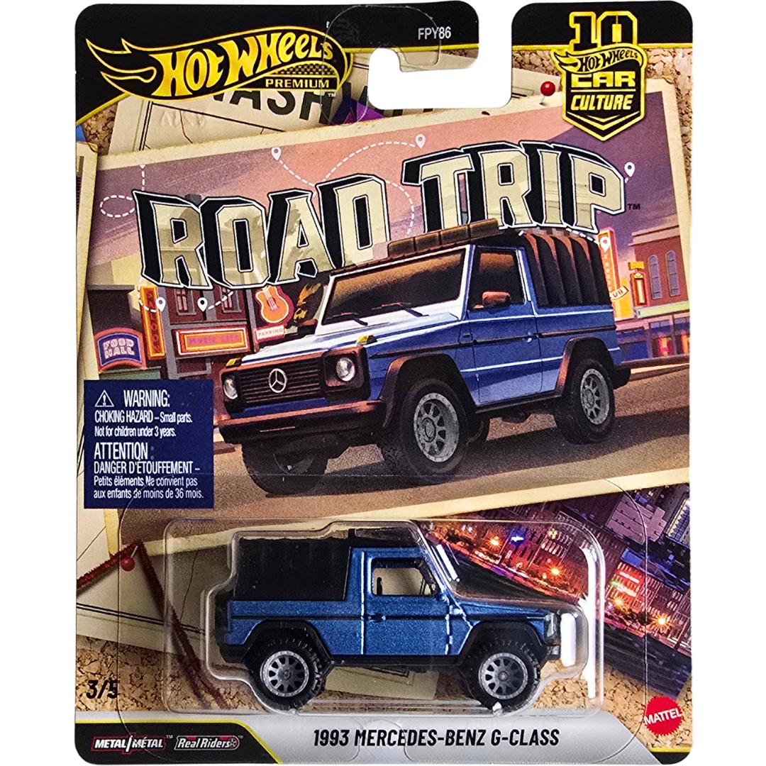 Hot Wheels Premium (Road Trip) - 1993 Mercedes-Benz G-Class