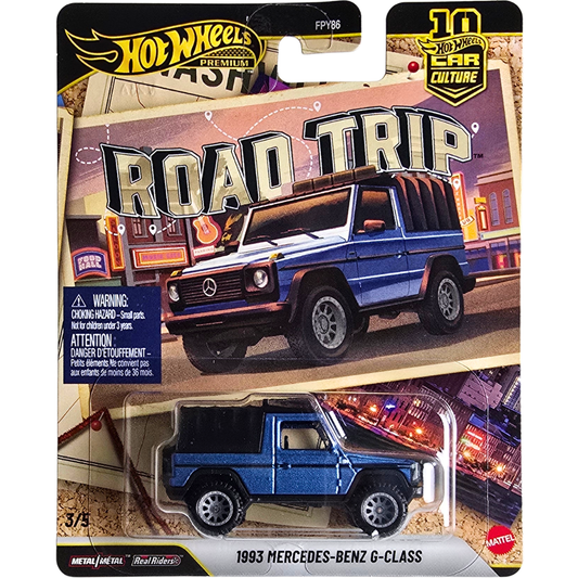 Hot Wheels Premium (Road Trip) - 1993 Mercedes-Benz G-Class