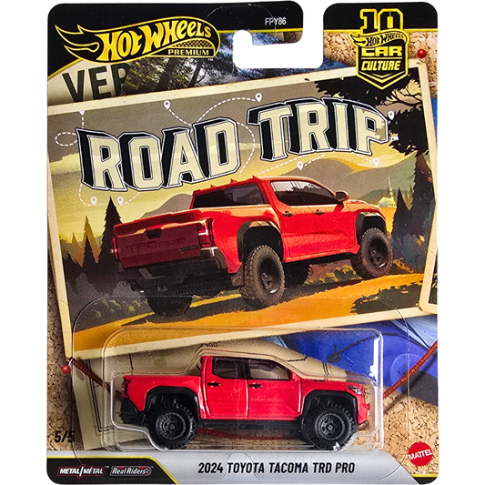 Hot Wheels Premium (Road Trip) - 2024 Toyota Tacoma TRD Pro
