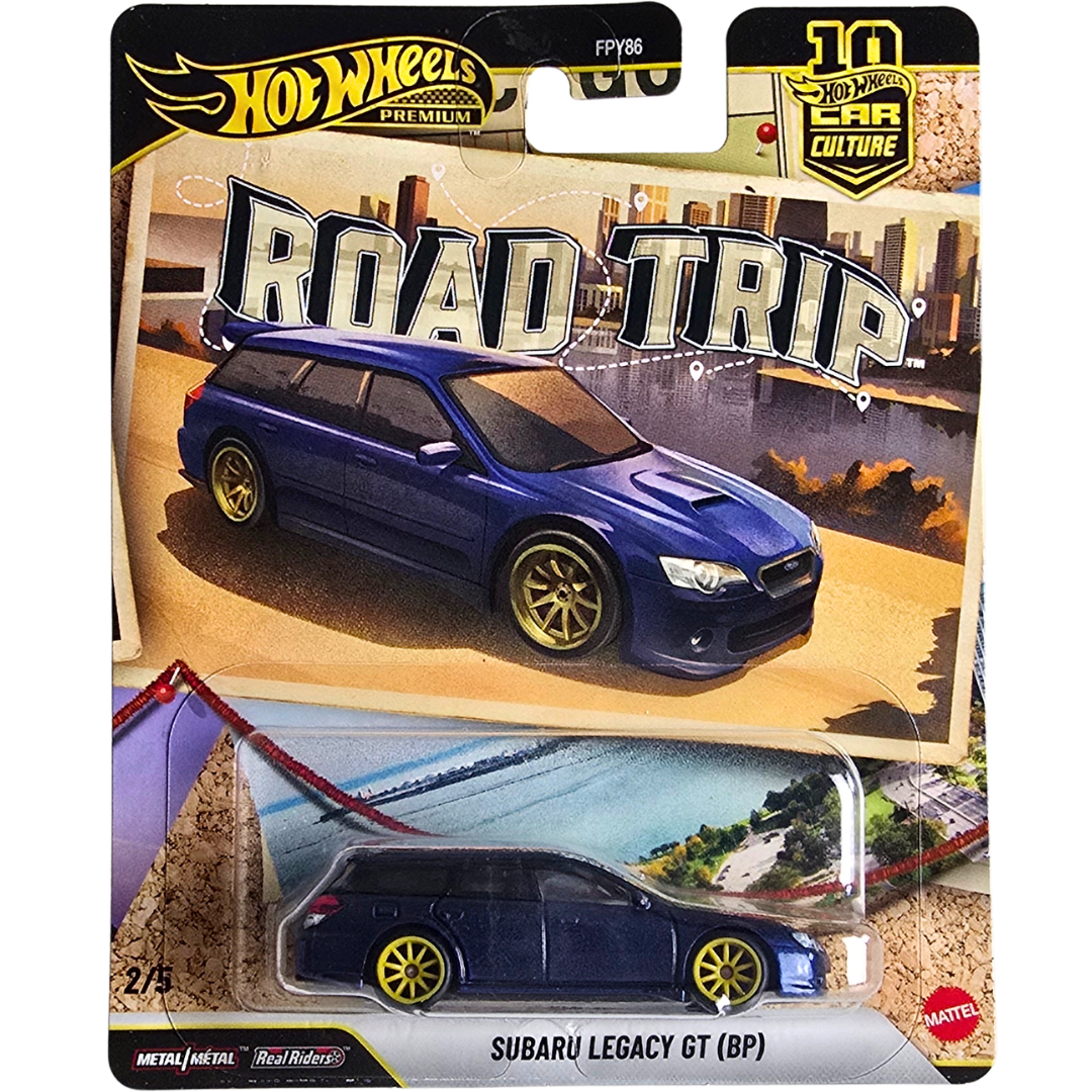Hot Wheels Premium (Road Trip) - Subaru Legacy GT (BP)
