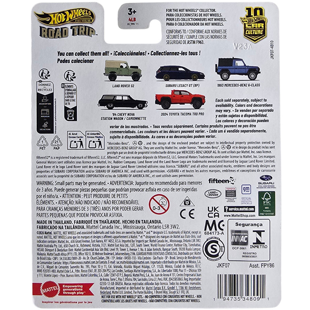 Hot Wheels Premium (Road Trip) - Subaru Legacy GT (BP)