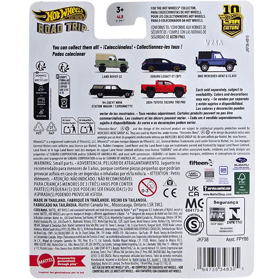 Hot Wheels Premium (Road Trip) - '64 Chevy Nova Station Wagon / Camionnette