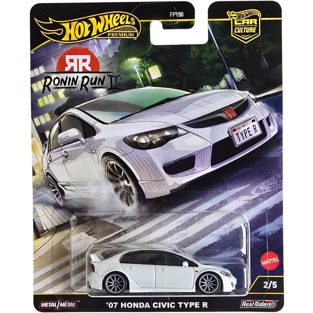 Hot Wheels Premium (Ronin Run II) - '07 Honda civic Type R