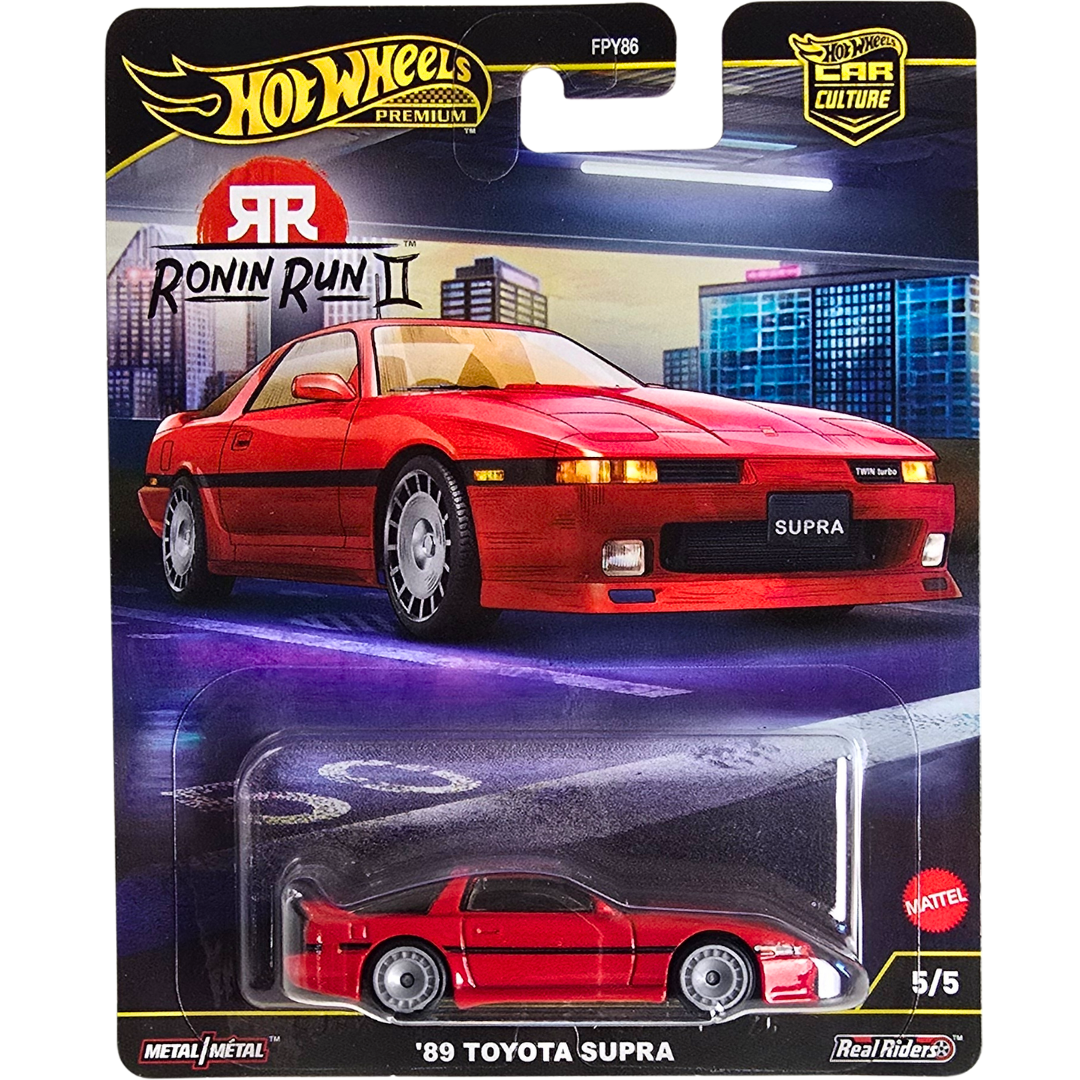Hot Wheels Premium (Ronin Run II) - '89 Toyota Supra