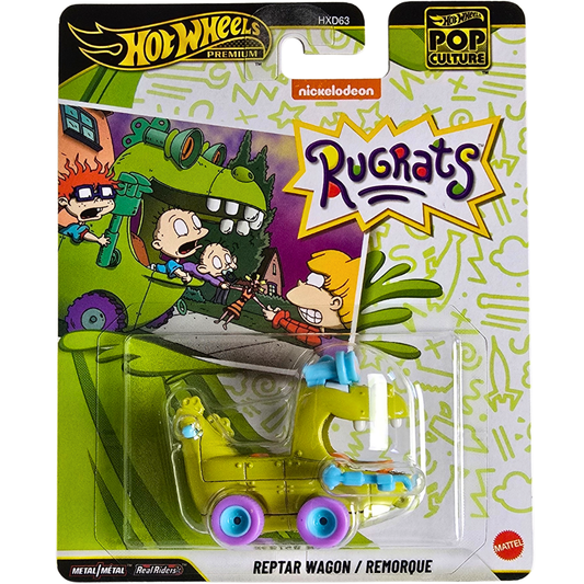 Hot Wheels Premium (Rugrats) - Reptar Wagon / Remorque