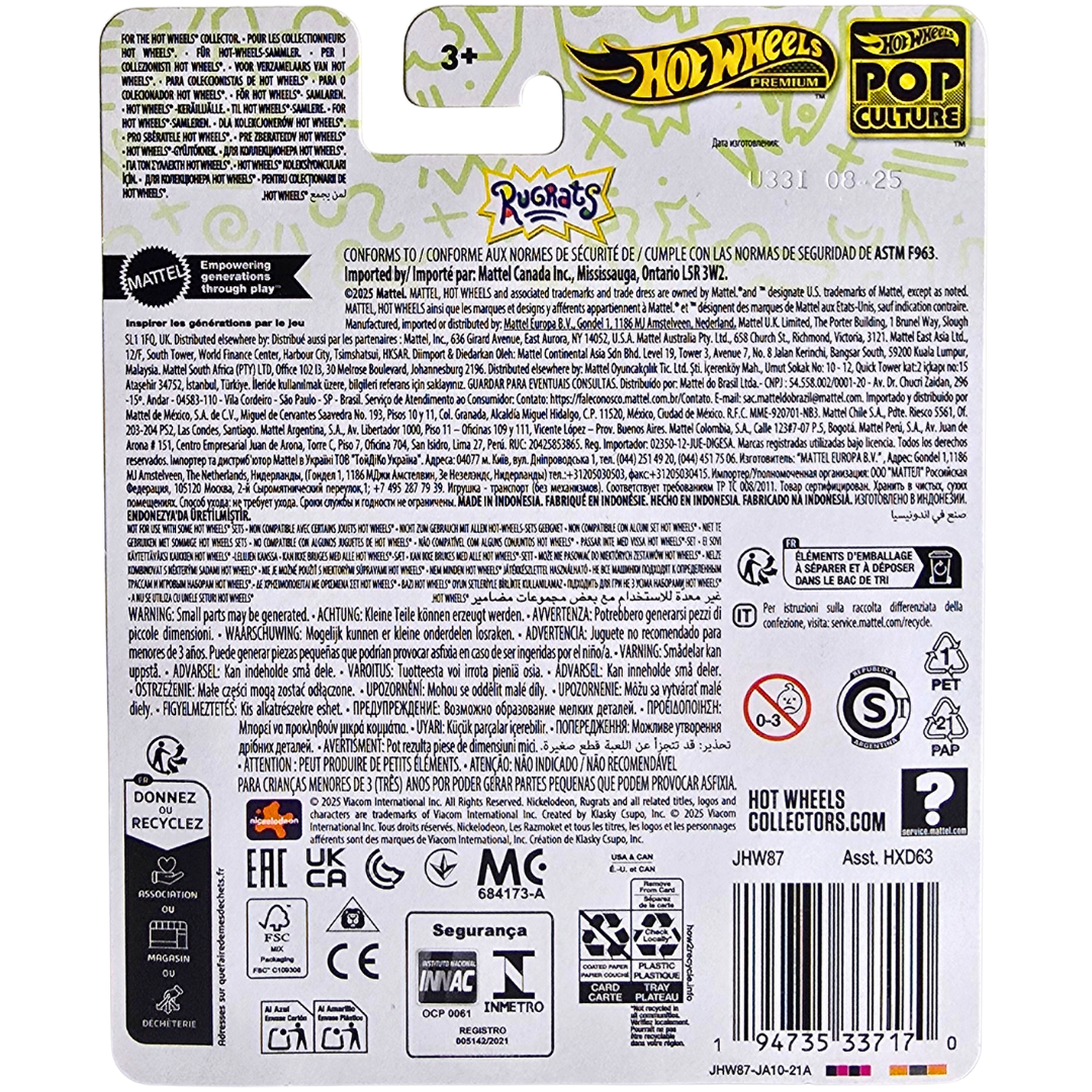 Hot Wheels Premium (Rugrats) - Reptar Wagon / Remorque