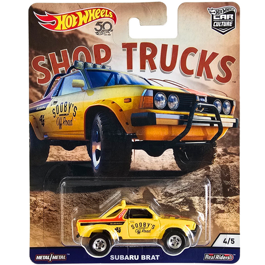 Hot Wheels Premium (Shop Trucks) - Subaru Brat