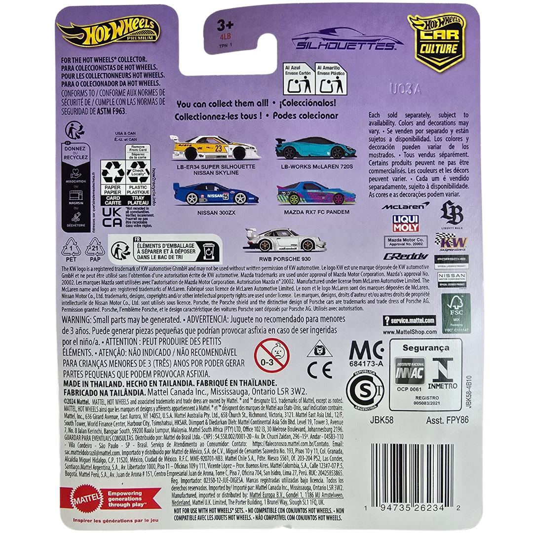 Hot Wheels Premium (Silhouettes) - RWB Porsche 930