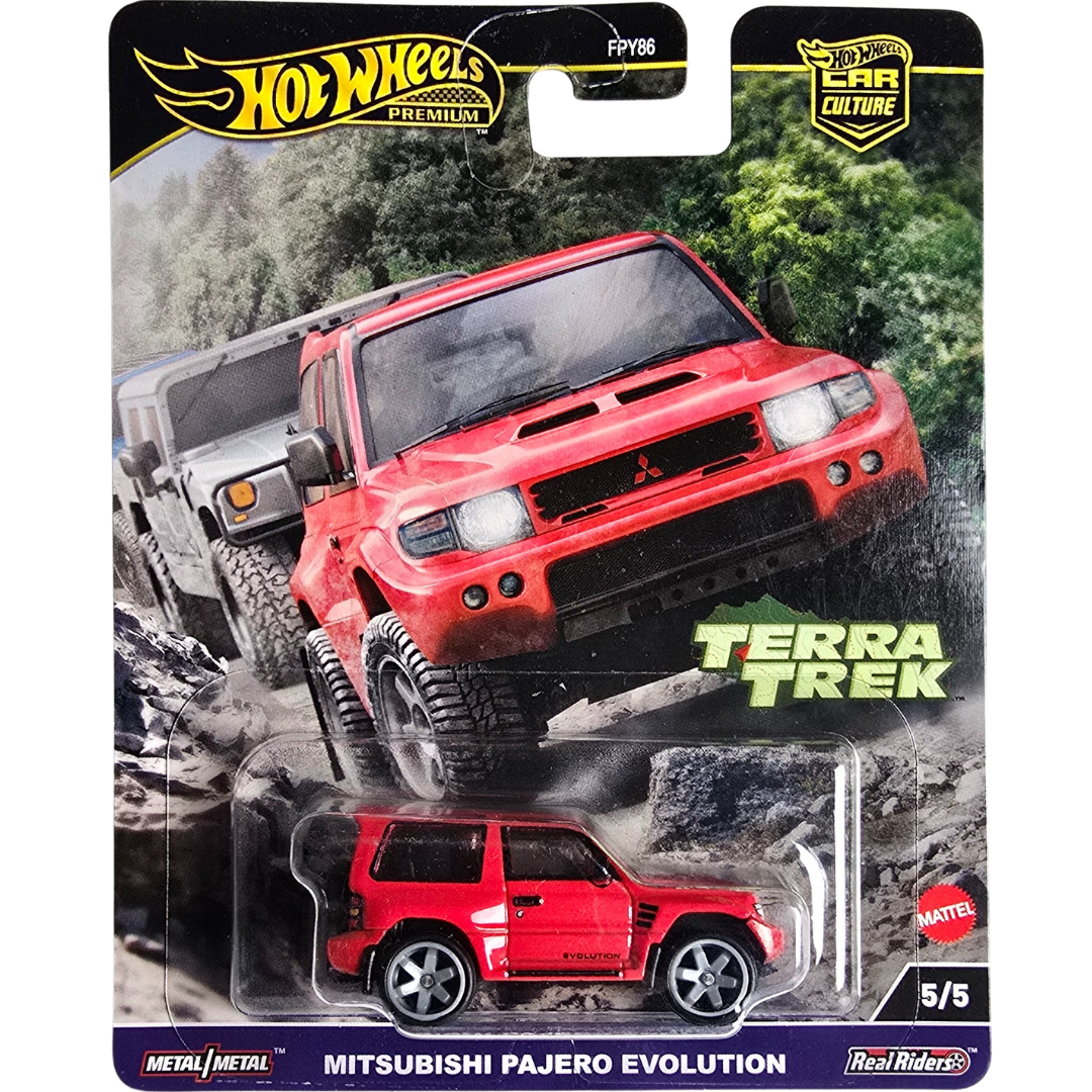 Hot Wheels Premium (Terra Trek) - Mitsubishi Pajero Evolution