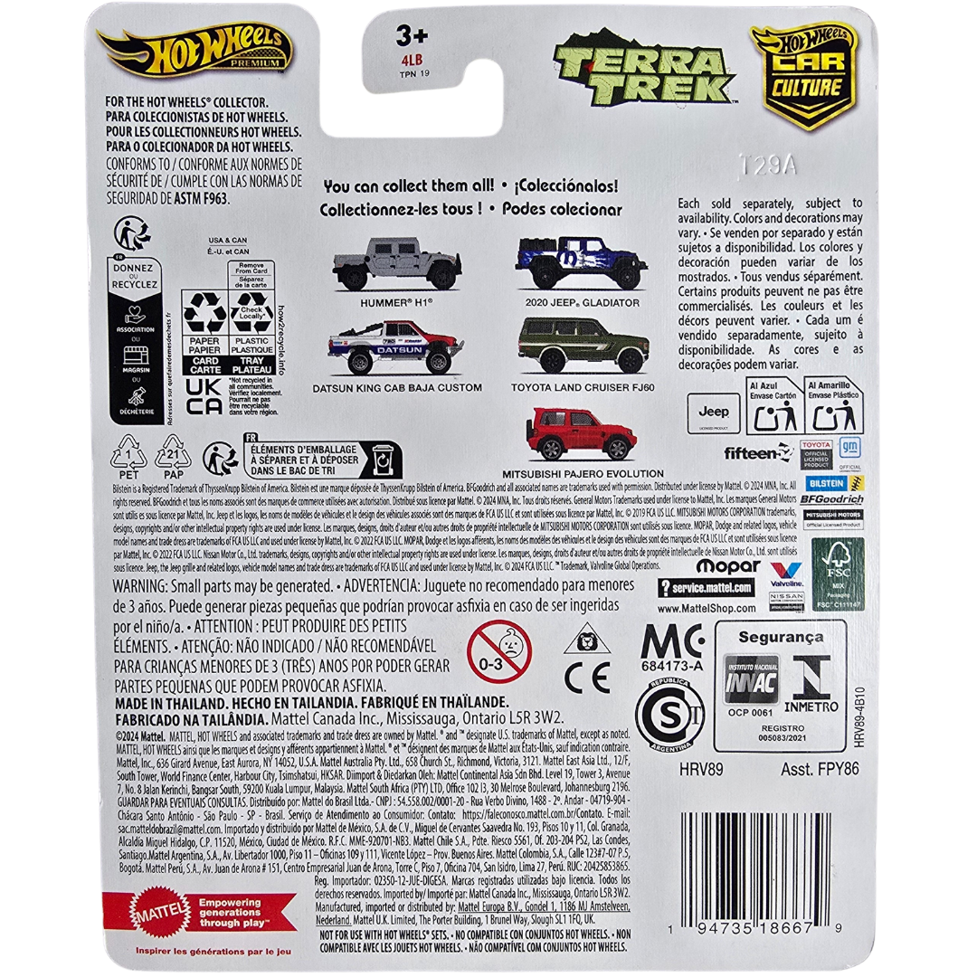 Hot Wheels Premium (Terra Trek) - Mitsubishi Pajero Evolution