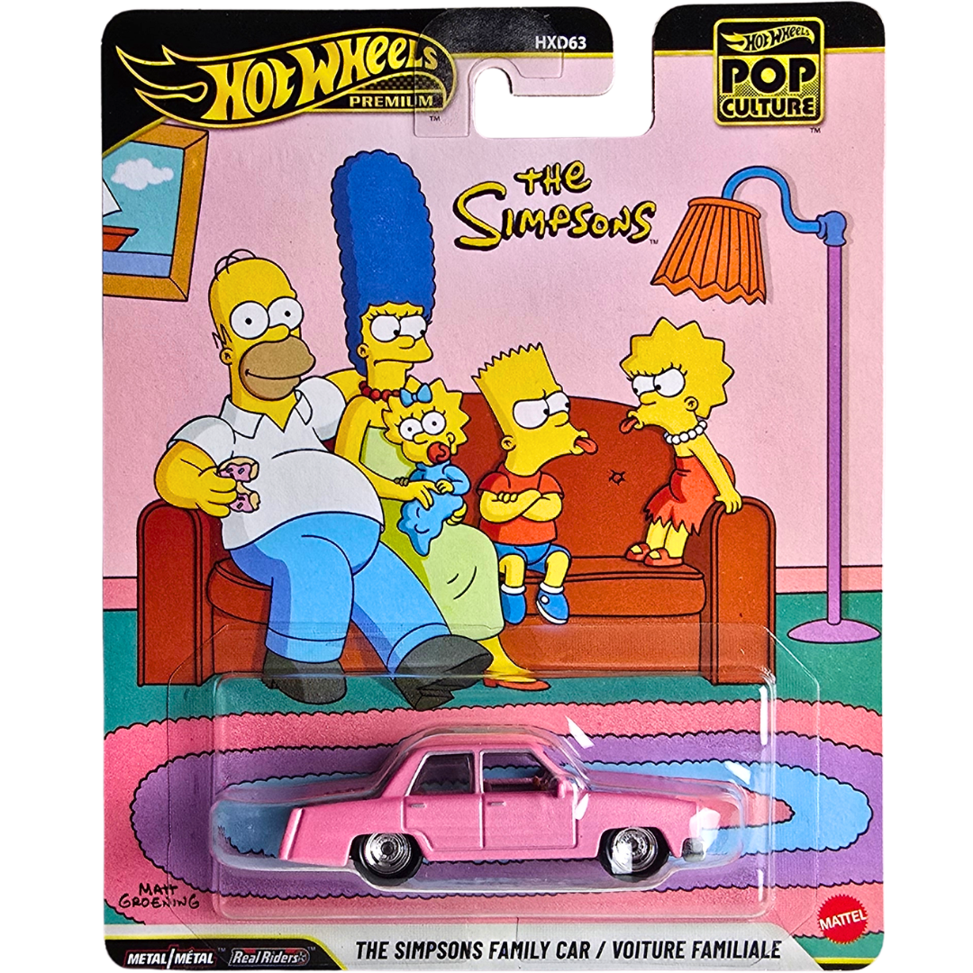 Hot Wheels Premium (The Simpsons) - The Simpsons Family Car / Voiture Familiale