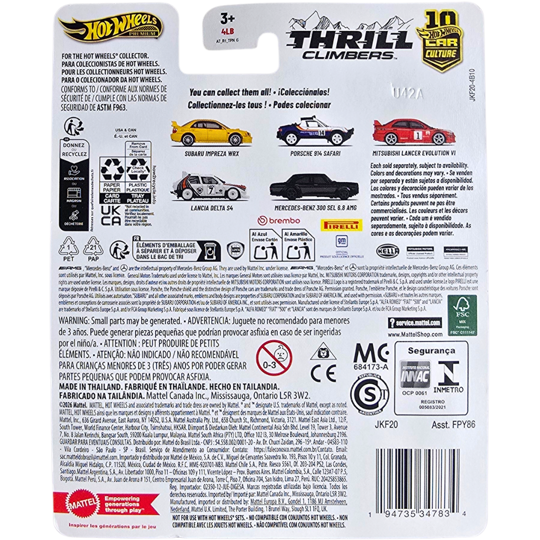 Hot Wheels Premium (Thrill Climbers) - Mercedes-Benz 300 SEL 6.8 AMG