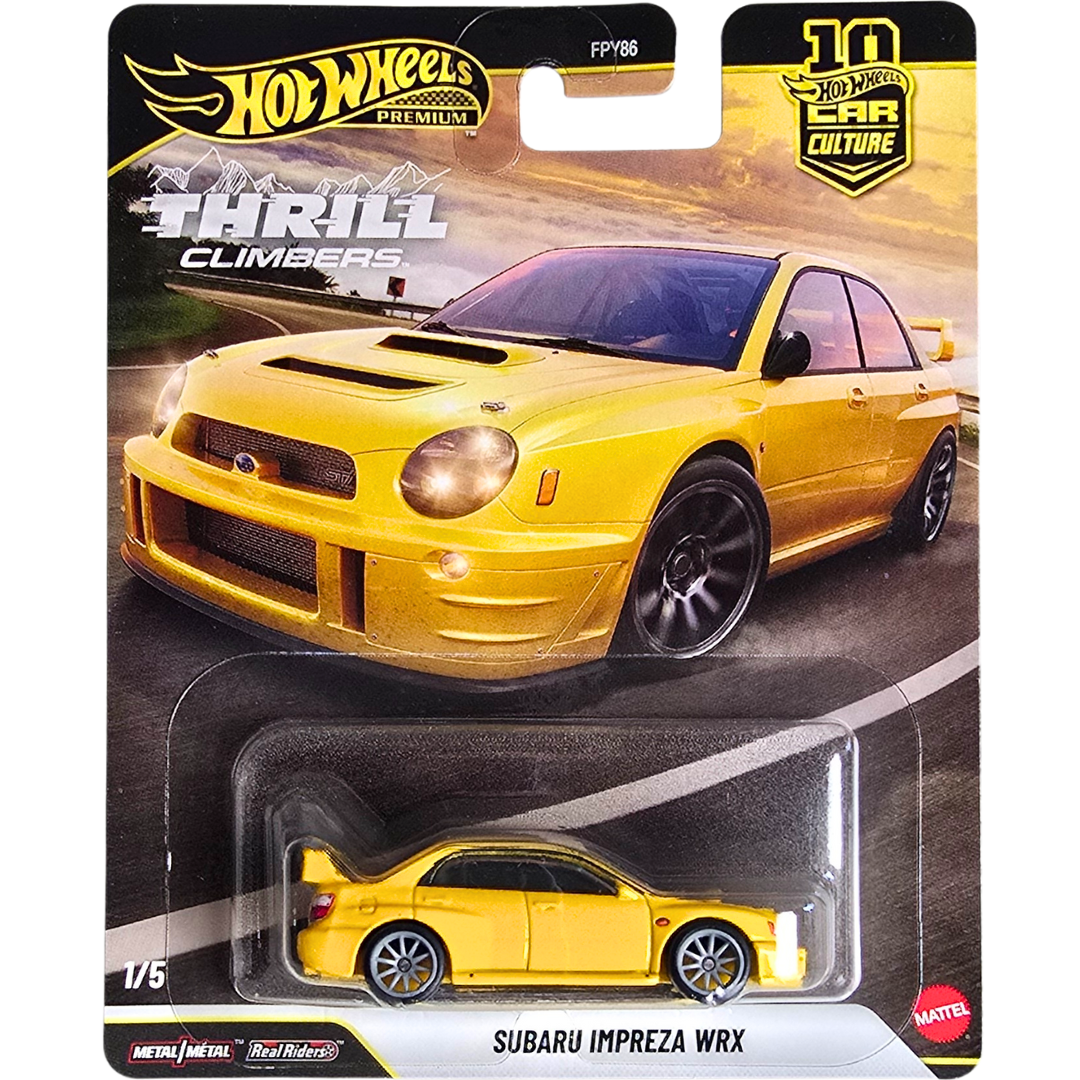 Hot Wheels Premium (Thrill Climbers) - Subaru Impreza WRX