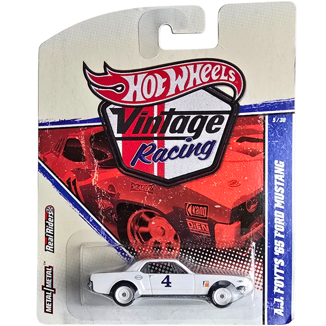 Hot Wheels Premium (Vintage Racing) - A.J. Foyt's '65 Ford Mustang