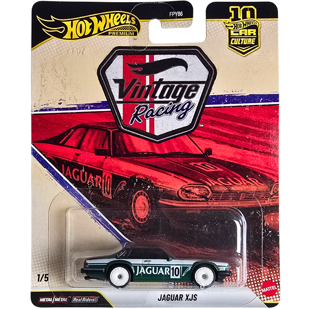 Hot Wheels Premium (Vintage Racing) - Jaguar XJS