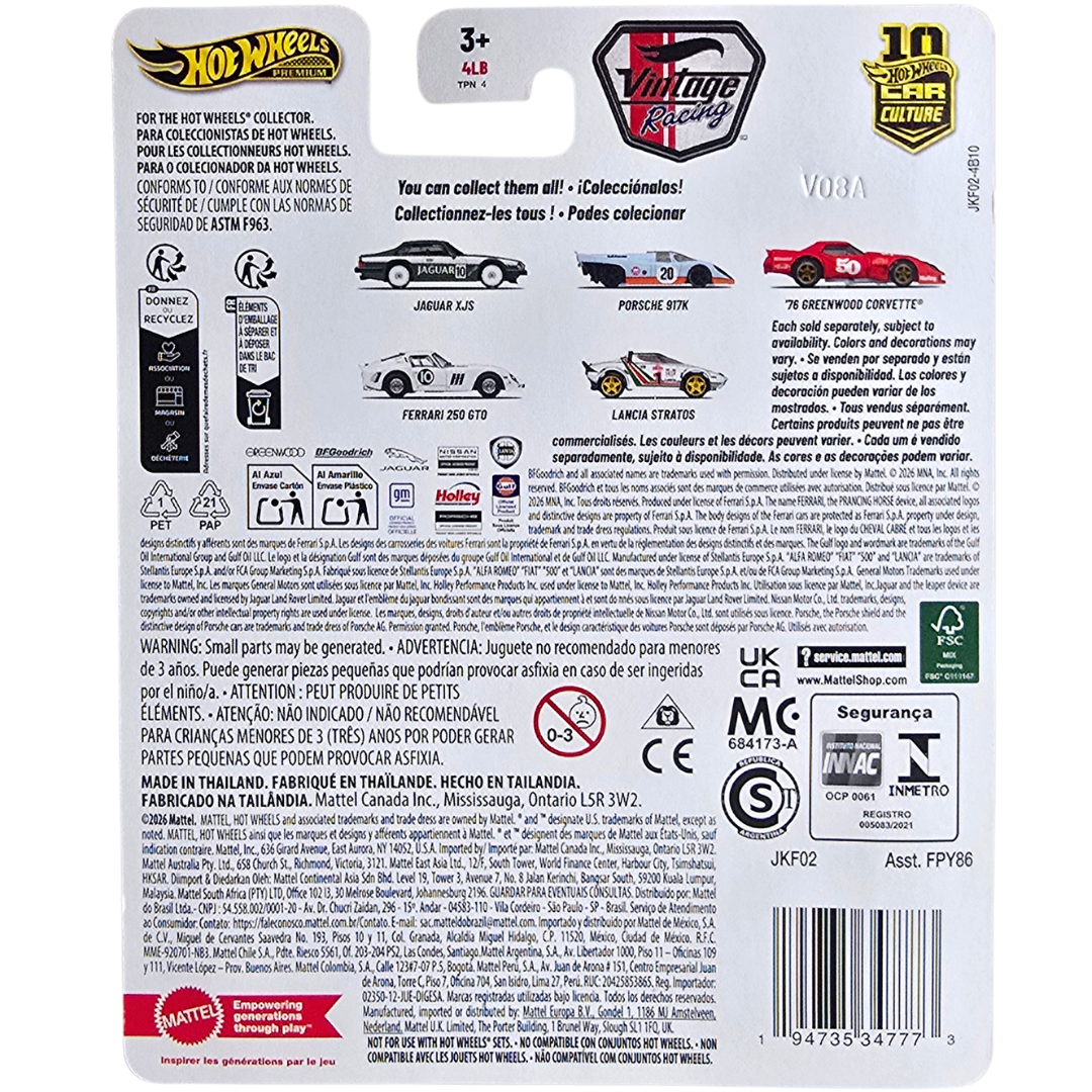 Hot Wheels Premium (Vintage Racing) - Jaguar XJS
