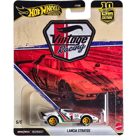 Hot Wheels Premium (Vintage Racing) - Lancia Stratos