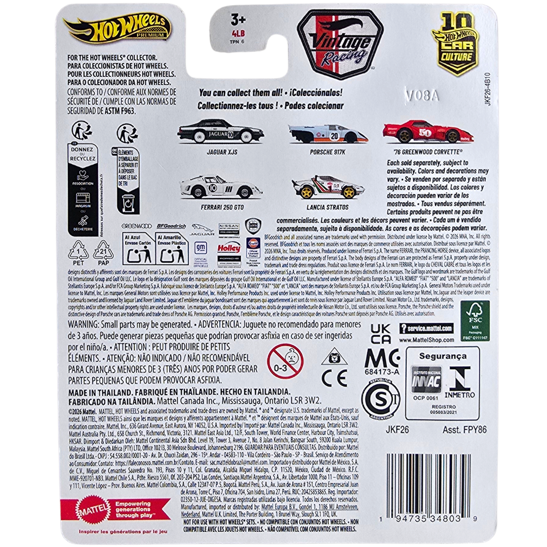 Hot Wheels Premium (Vintage Racing) - Lancia Stratos