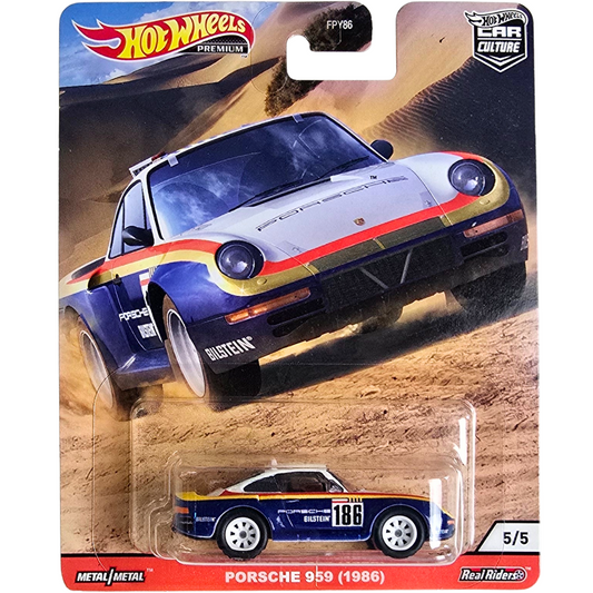 Hot Wheels Premium (Wild Terrain) - Porsche 959 (1986)