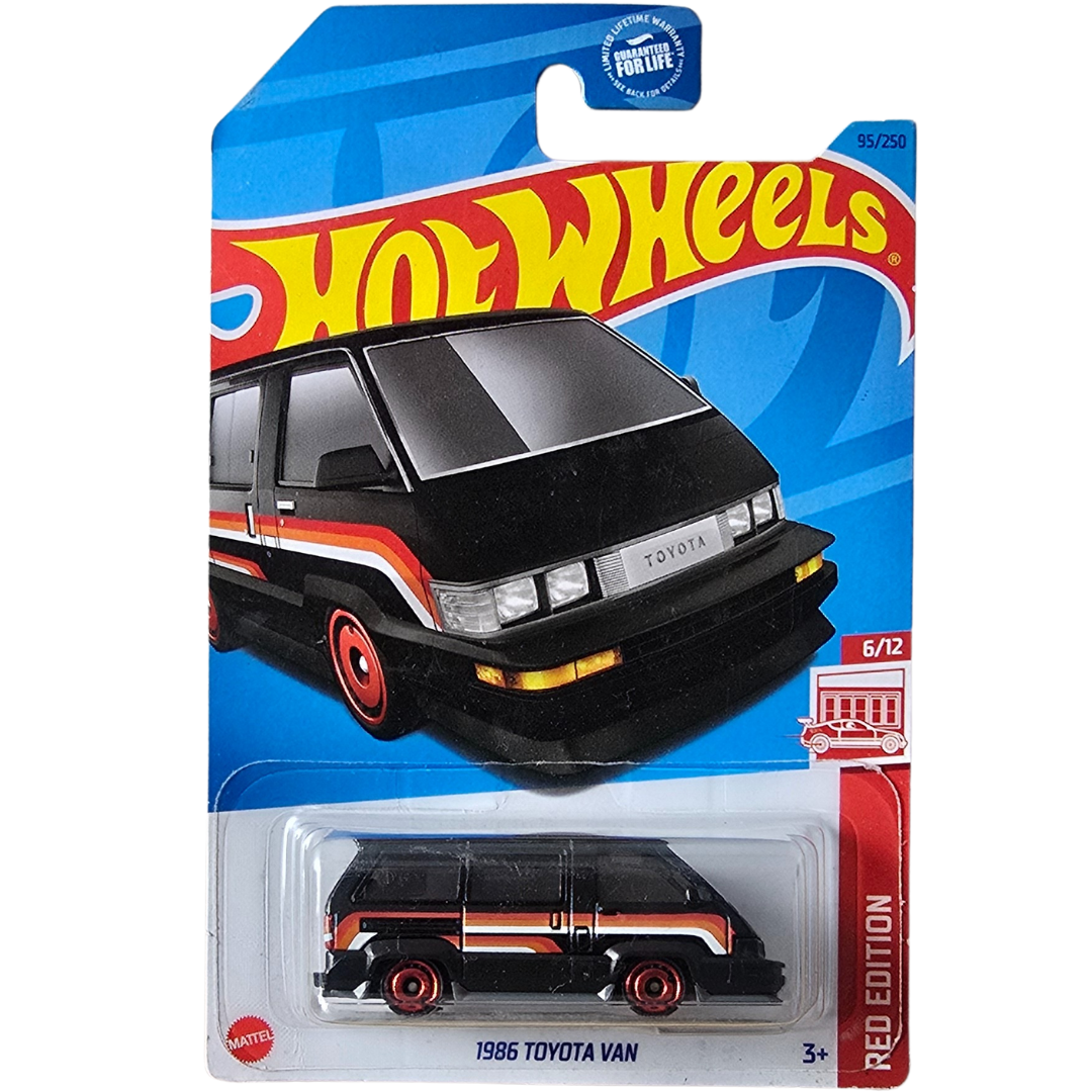 Hot Wheels Red Edition - 1986 Toyota Van