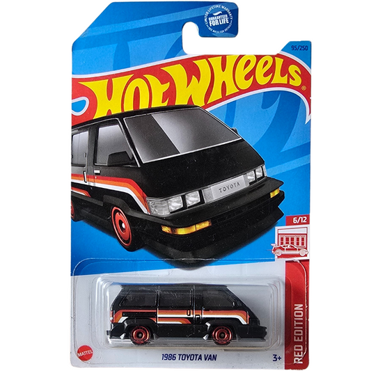 Hot Wheels Red Edition - 1986 Toyota Van