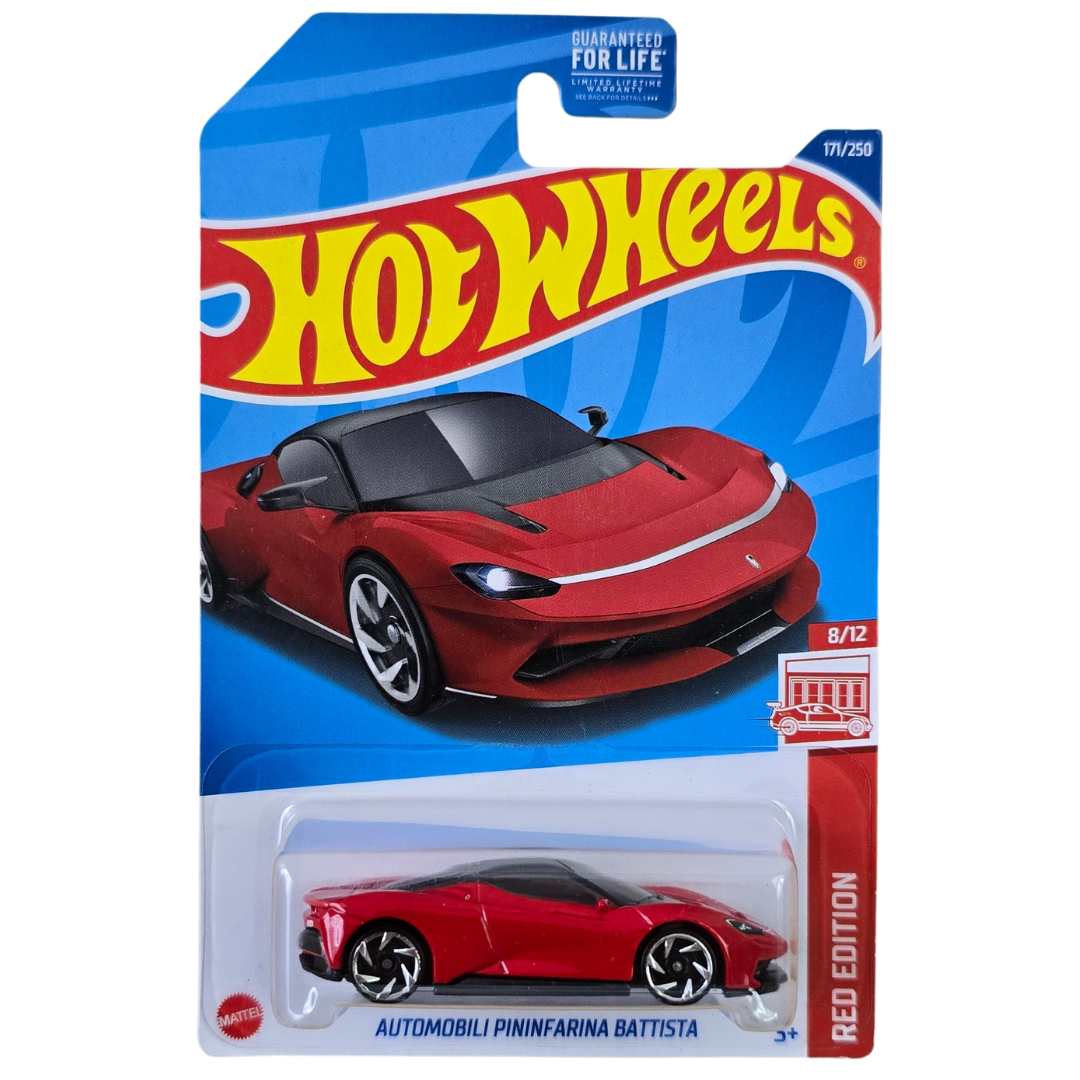 Hot Wheels Red Edition - Automobili Pininfarina Battista