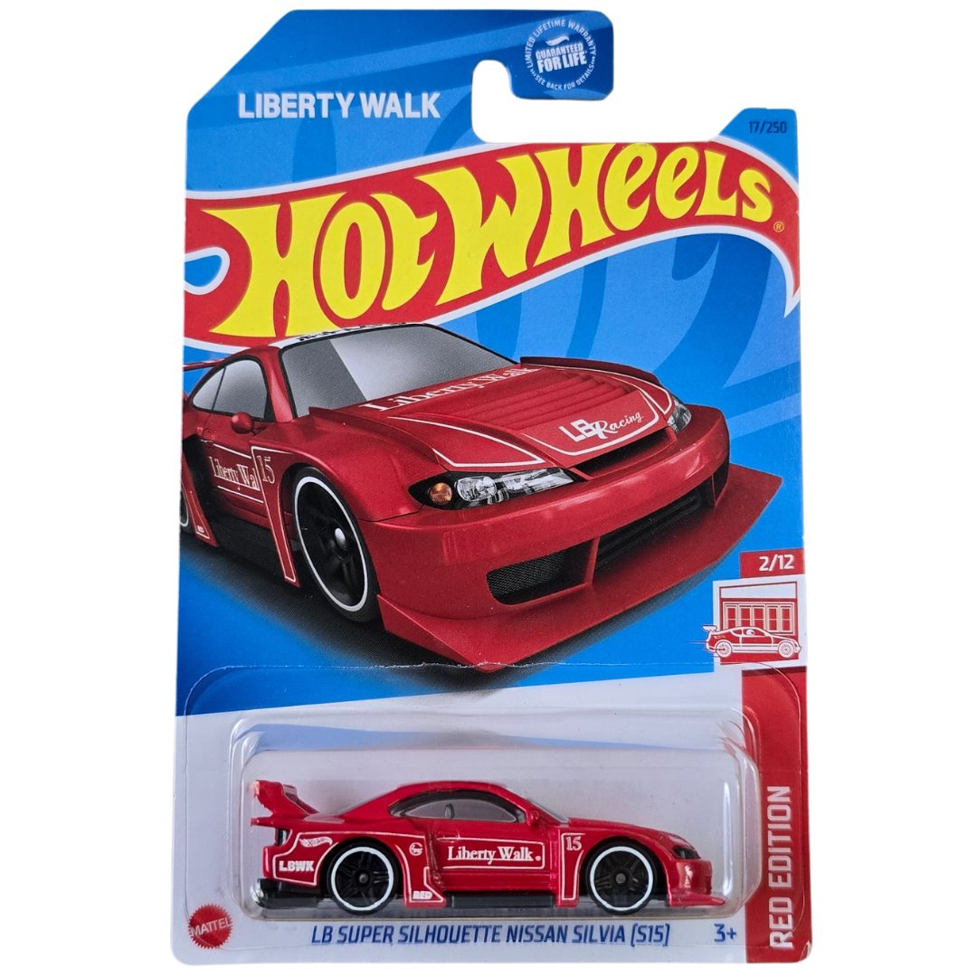 Hot Wheels Red Edition - LB Super Silhouette Nissan Silvia (S15)