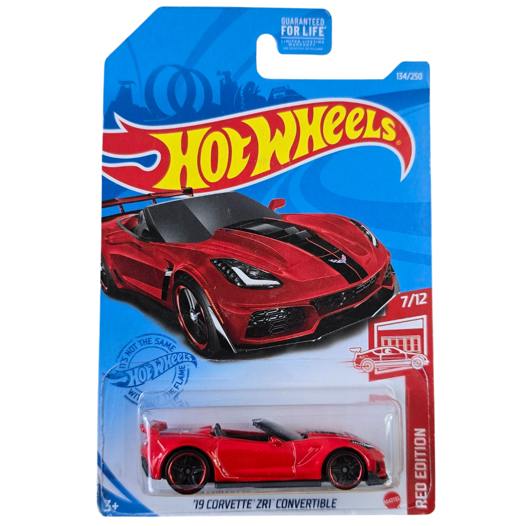 Hot Wheels Red Edition - '19 Corvette ZR1 Convertible