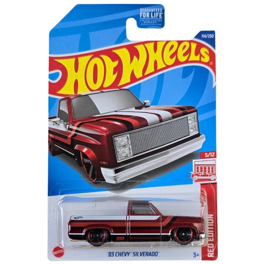 Hot Wheels Red Edition - '83 Chevy Silverado