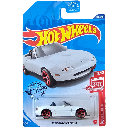 Hot Wheels Red Edition - '91 Mazda MX-5 Miata