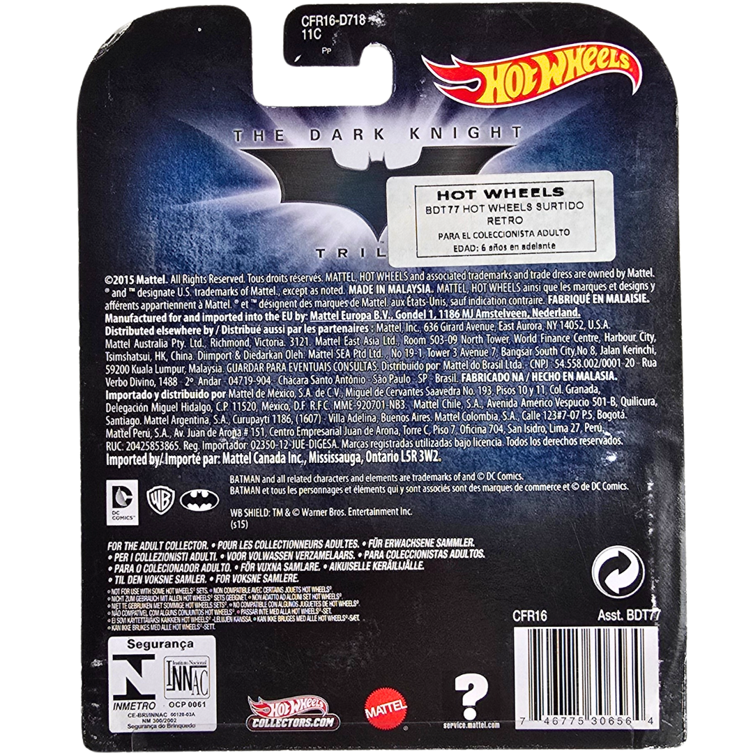 Hot Wheels Retro (Batman - The Dark knight Trilogy) - Tumbler Camouflage Version
