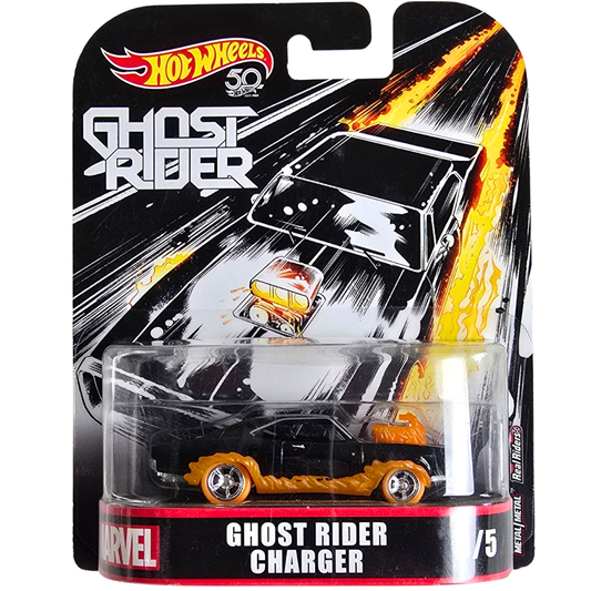 Hot Wheels Retro (Ghost Rider) - Ghost Rider Charger