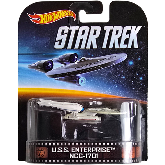 Hot Wheels Retro (Star Trek) - U.S.S. Enterprise NCC-1701