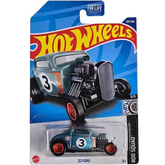 Hot Wheels - '32 Ford (Gulf) (Super Treasure Hunt - STH)