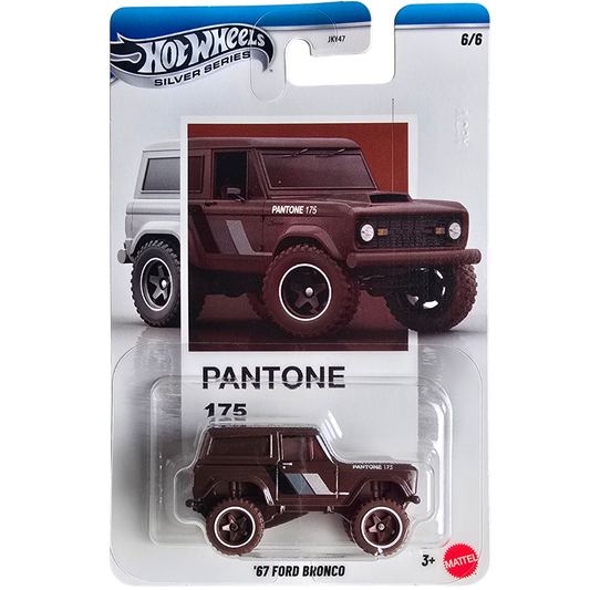 Hot Wheels Series (PANTONE 175) - '67 Ford Bronco