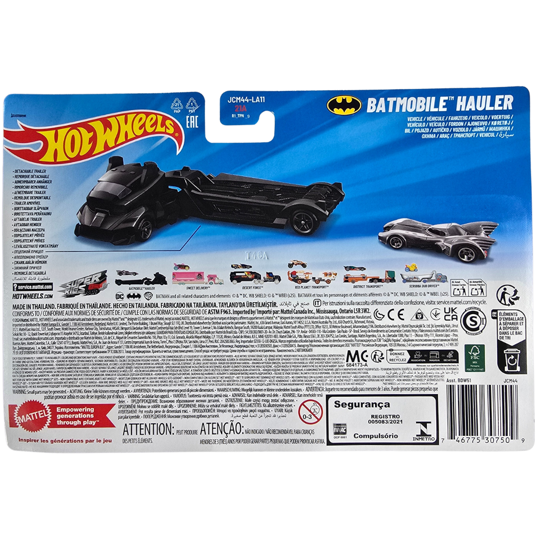 Hot Wheels Super Rigs - Batmobile Hauler