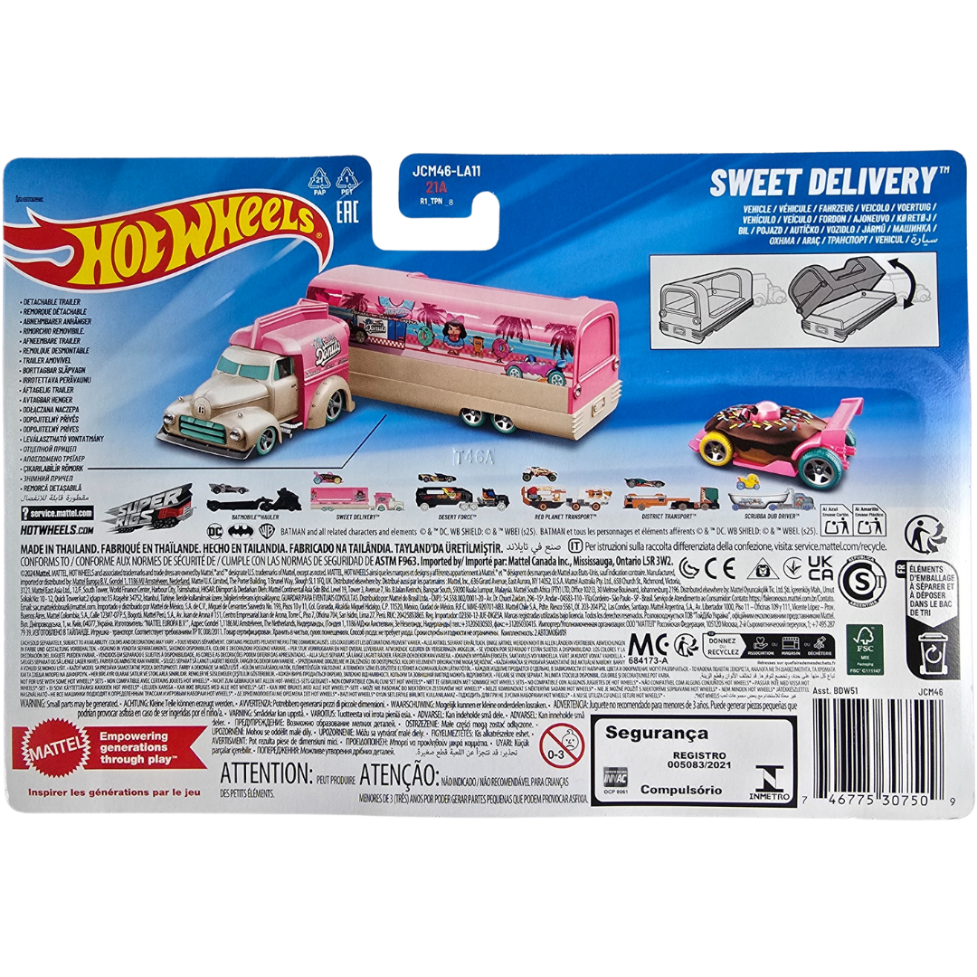 Hot Wheels Super Rigs - Sweet Delivery