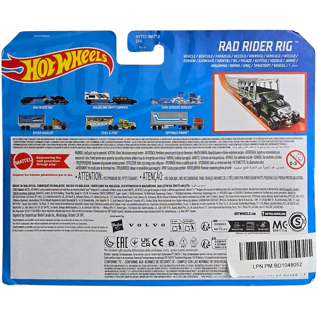 Hot Wheels Track Fleet - Rag Rider Rig – Speed Castings Collector Shop