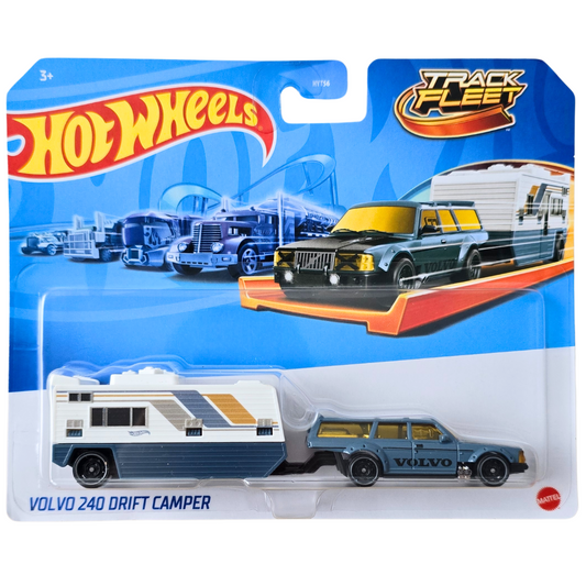 Hot Wheels Track Fleet - Volvo 240 Drift Camper