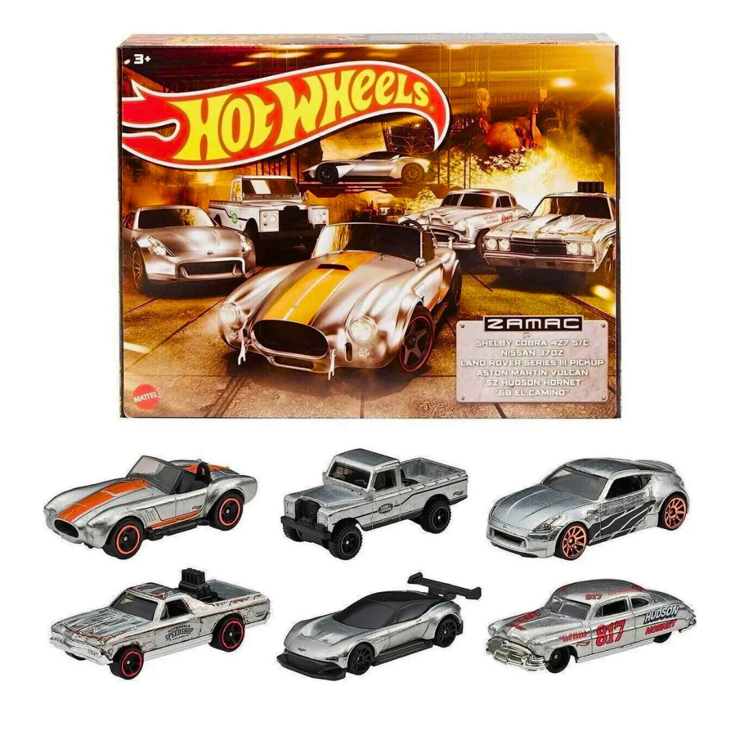 Hot Wheels Zamac - 6 Pack